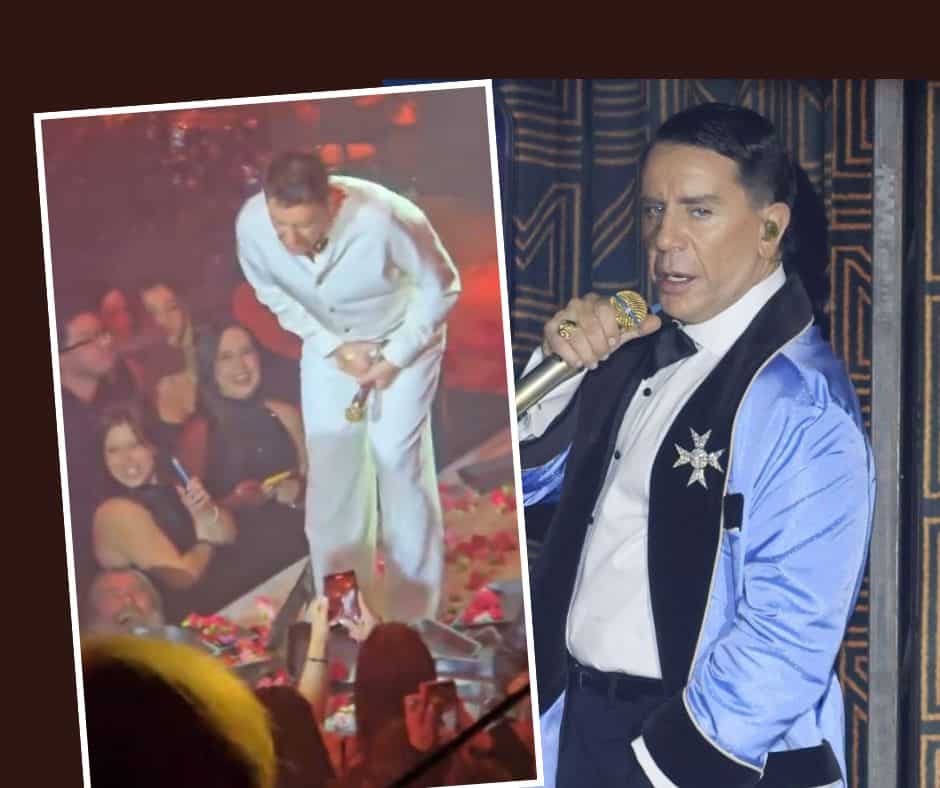 Γιώργος Μαζωνάκης: Πανέρι με λουλούδια τον πέτυχε στο ευαίσθητο σημείο – Η αντίδραση του τραγουδιστή (βίντεο)