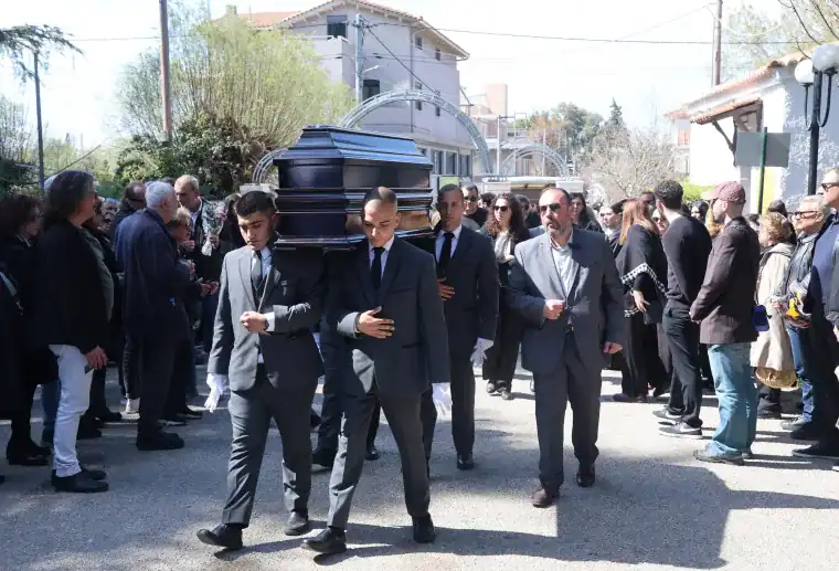 Γιώργος Πανουσόπουλος: Σε κλίμα οδύνης η κηδεία