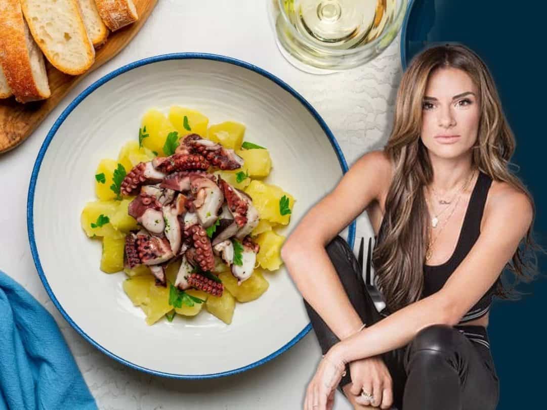 Πατατοσαλάτα µε χταπόδι από την Ελένη Τσολάκη