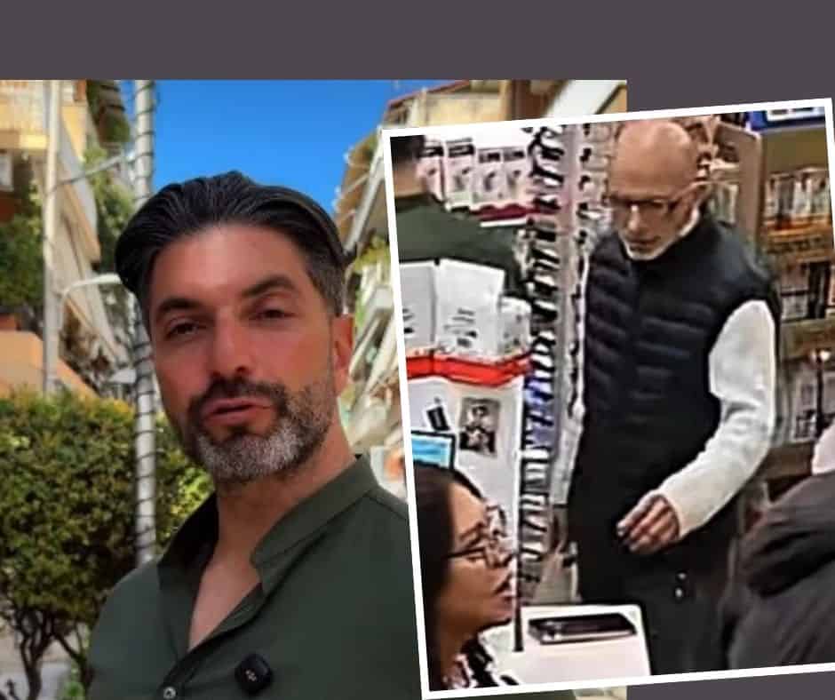 Σπύρος Μαρτίκας: «Πελάτης» του άρπαξε το κινητό μέσα στο φαρμακείο: «Θα σε βρω, θα πληρώσεις!»-βίντεο-σοκ από την στιγμή της κλοπής