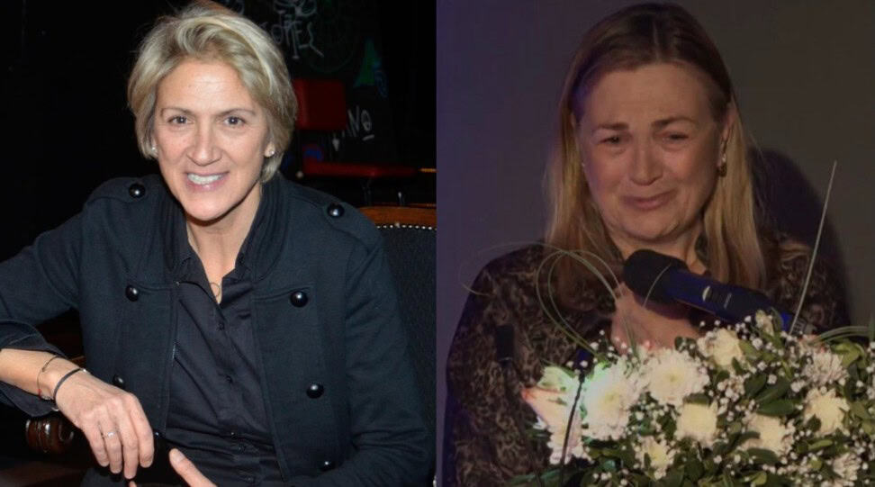 Καίτη Κωνσταντίνου: Σπάραξε η αδερφή της σε εκδήλωση μνήμης για τα 2 χρόνια από τον θάνατό της