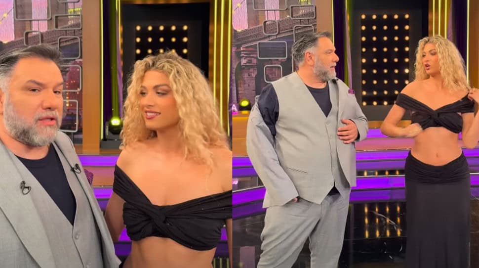 Γρηγόρης Αρναούτογλου: Χορεύει το «Jalla» με την καλλονή Antigoni και γίνεται viral