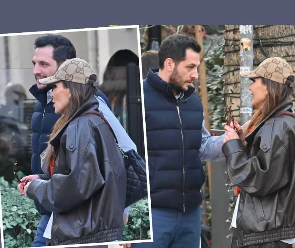 Δέσποινα Βανδή: Με άλλον άντρα στο κέντρο της Αθήνας-Που πήγε ο Μπισμπίκης;
