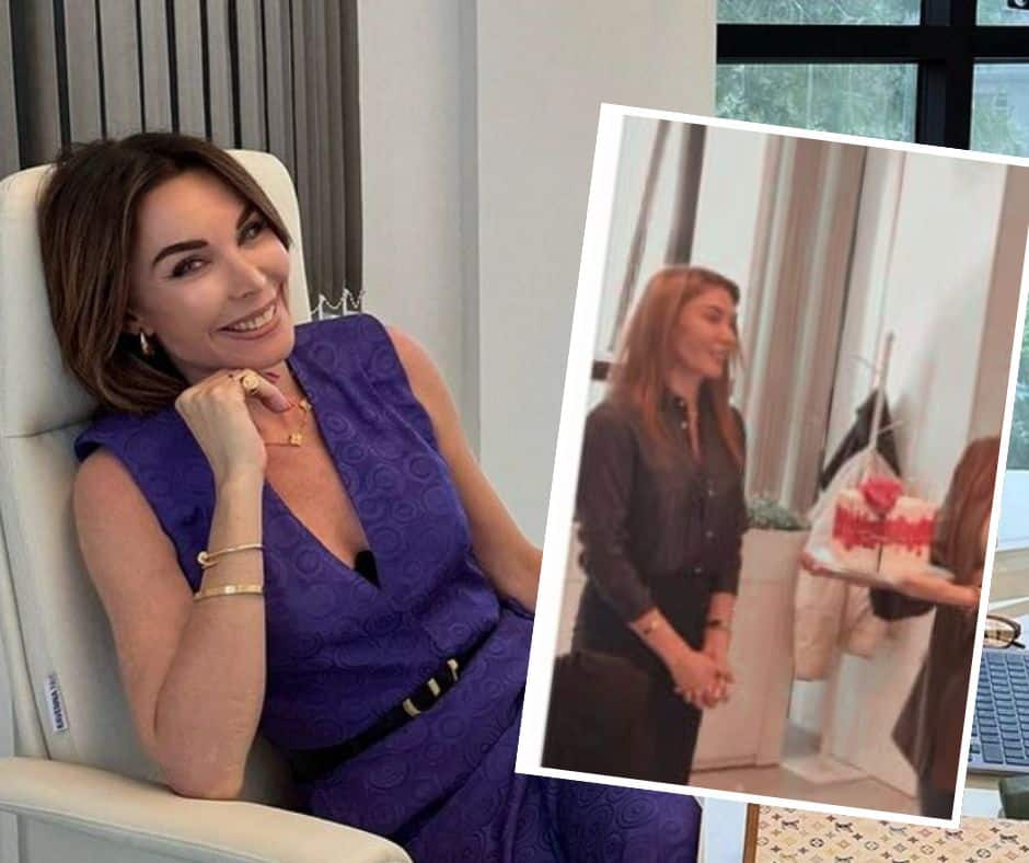 Τατιάνα Στεφανιδου: Έκλεισε τα 56 πριν γίνει βουλευτίνα-Η τούρτα έκπληξη στο γραφείο