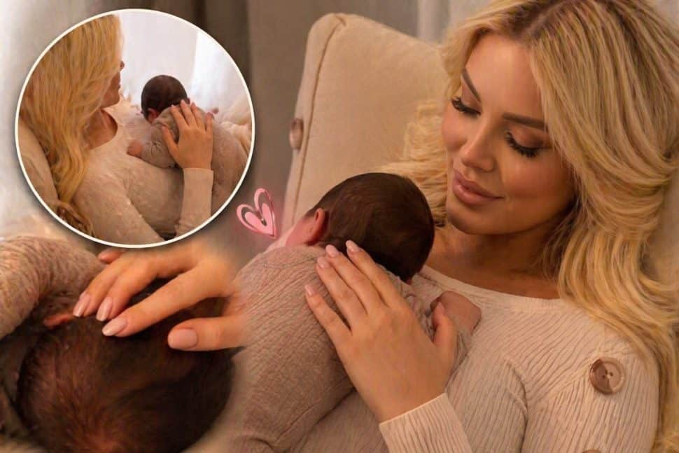 Κατερίνα Καινούργιου: Μας δείχνει το πρώτο βίντεο με το μωρό της- Έτσι χαϊδεύει την νεογέννητη Ξένια
