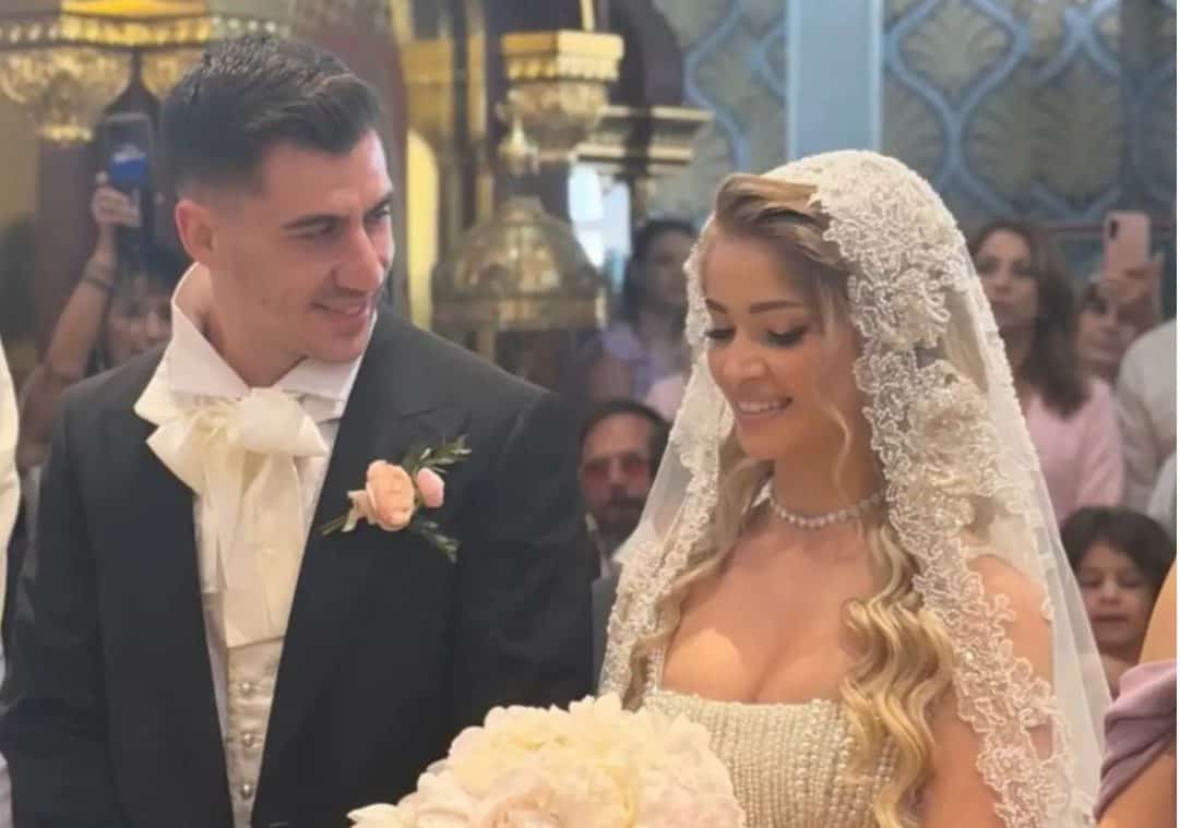 Φειδίας Παναγιώτου – Στυλιάνα Αβερκίου: Οι πρώτες εικόνες από τον υπερπαραγωγή-γάμο τους