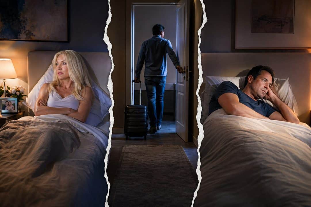 Σε ξεχωριστά κρεβάτια κοιμούνται Μενεγάκη-Παντζόπουλος: Γιατί έφυγε από το σπίτι ο Μάκης!