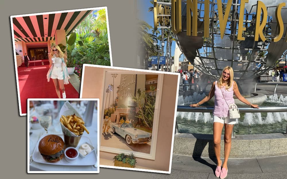 Glam απόδραση στο Μπέβερλι Χιλς: Η Σπυροπούλου στο Pink Palace και η “τυχαία” συνάντηση με την Αμπρόσιο