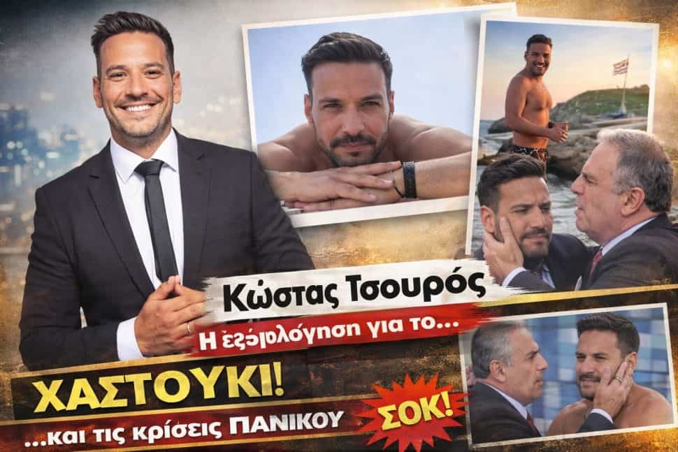 Κώστας Τσουρός: Το παρελθόν που κρύβει ο παρουσιαστής – Το χαστούκι και η μεγαλύτερη του σχέση