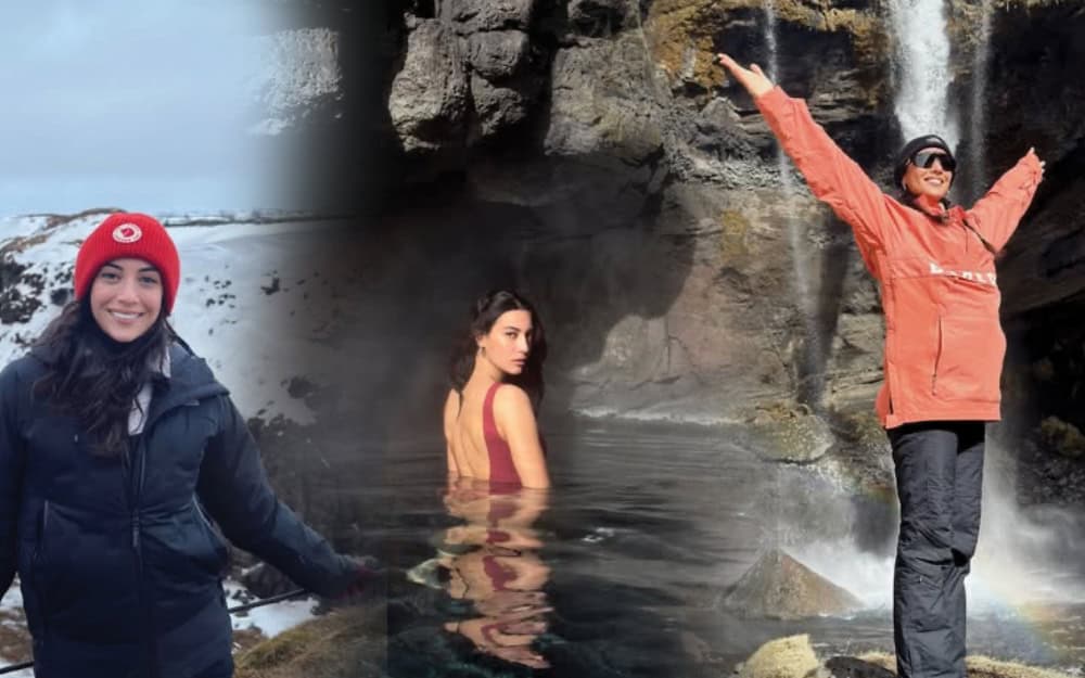 Ευγενία Σαμαρά στην Ισλανδία: Καταρράκτες, Silfra και εικόνες που «έριξαν» το Instagram
