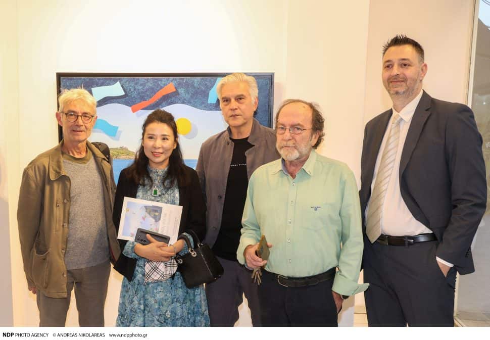 Αχιλλέας Δρούγκας: Εντυπωσιακά εγκαίνια και μια έκθεση που μετατρέπει τη ζωγραφική σε εμπειρία ανάγνωσης