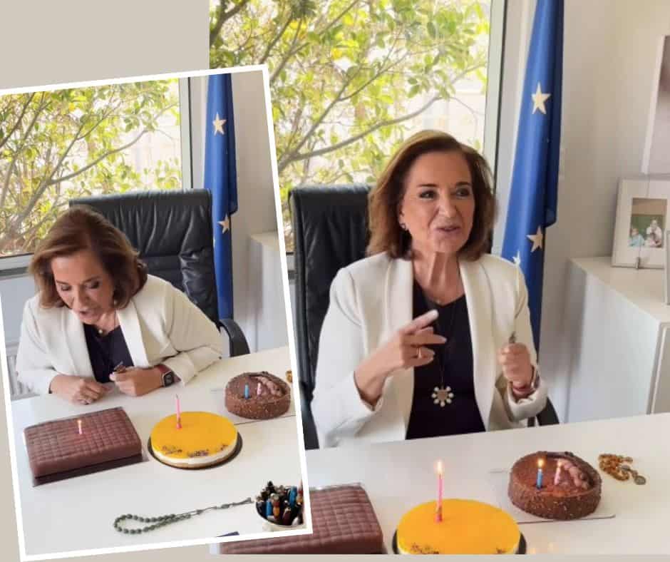 Έκλεισε τα 72 η Ντόρα Μπακογιάννη: Πώς νίκησε τον καρκίνο του αίματος και οι τρεις τούρτες στο γραφείο
