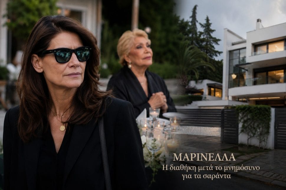 Μαρινέλλα: Άνοιξε η διαθήκη των 15.000.000 ευρώ μετά μνημόσυνο-Όσα ανακοίνωσε ο συμβολαιογράφος μετά το γεύμα στη βίλα