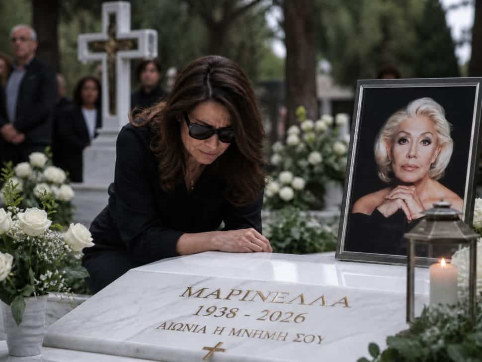 Μνημόσυνο Μαρινέλλας: Ο θρήνος της Τζωρτίνας πάνω από τον τάφο – «Μανούλα μου, βράχε μου, γύρνα έστω για μια φορά»