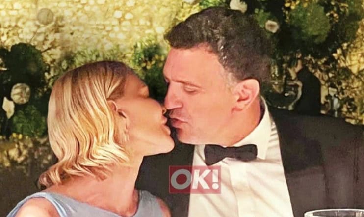 Τζένη Μπαλατσινού: Πολύ έρωτας και καυτά φιλιά στα τραπέζι του γάμου της κόρης της