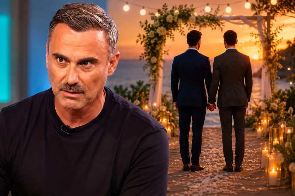 Γιώργος Καπουτζίδης: Μιλάει πρώτη φορά για τον γάμο του με τον σύντροφό του (video)