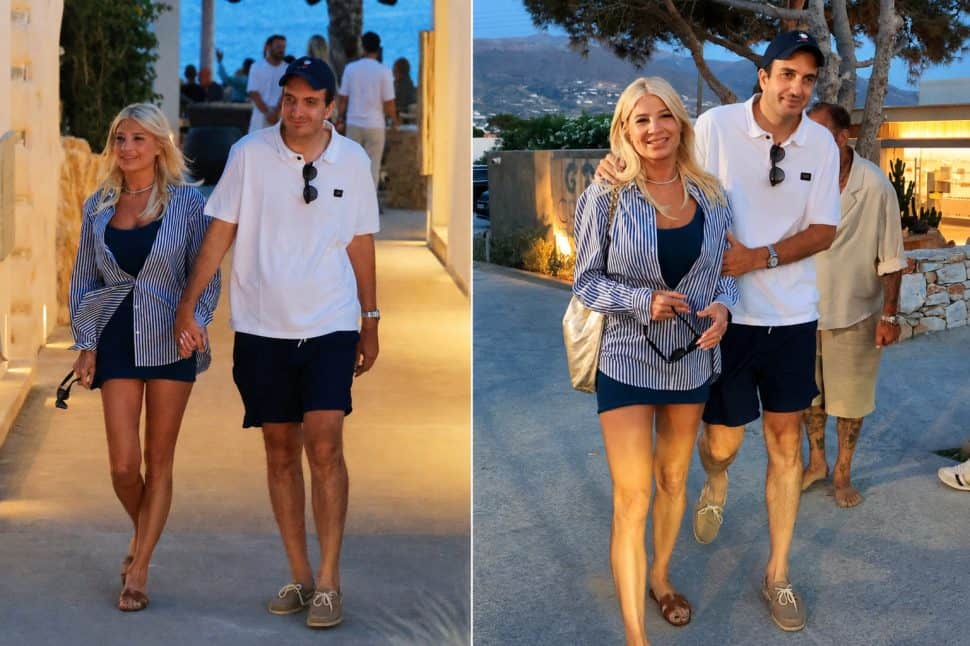 Σκορδά-Αθανασιάδης: Δεν τον άφηνε λεπτό από το χέρι στην Πάρο-Γιατί καθυστερεί ο γάμος τους