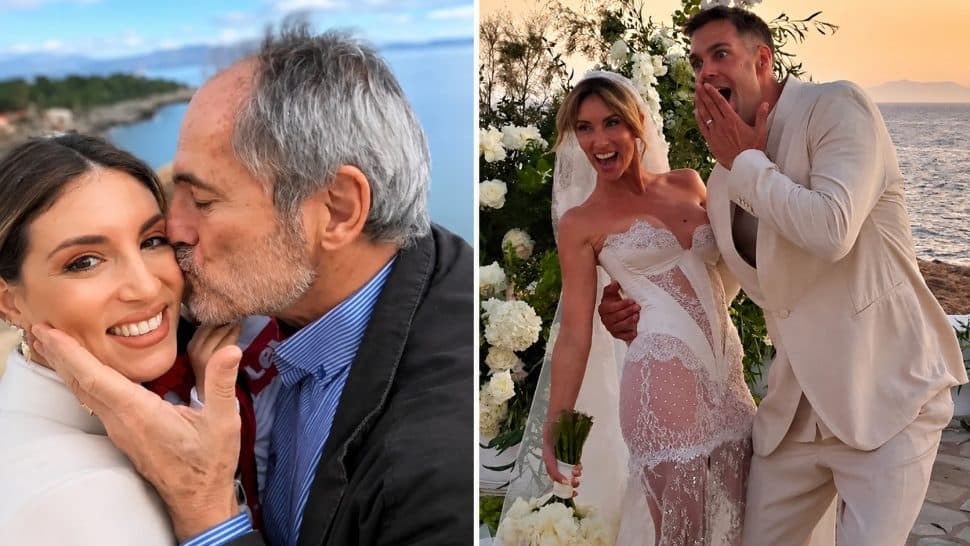 Αθηνά Οικονομάκου: Άφαντος ο πατέρας της στον γάμο! Ούτε μια φωτογραφία μαζί του-Τι συνέβη τελικά;