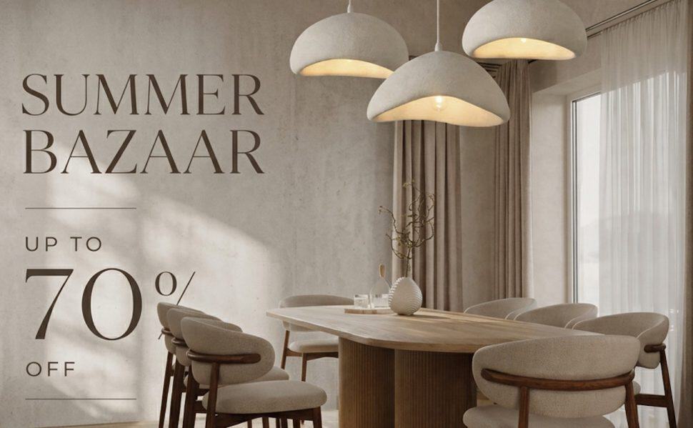 Έπιπλα GAND: Bazaar εκπτώσεων έως -70%