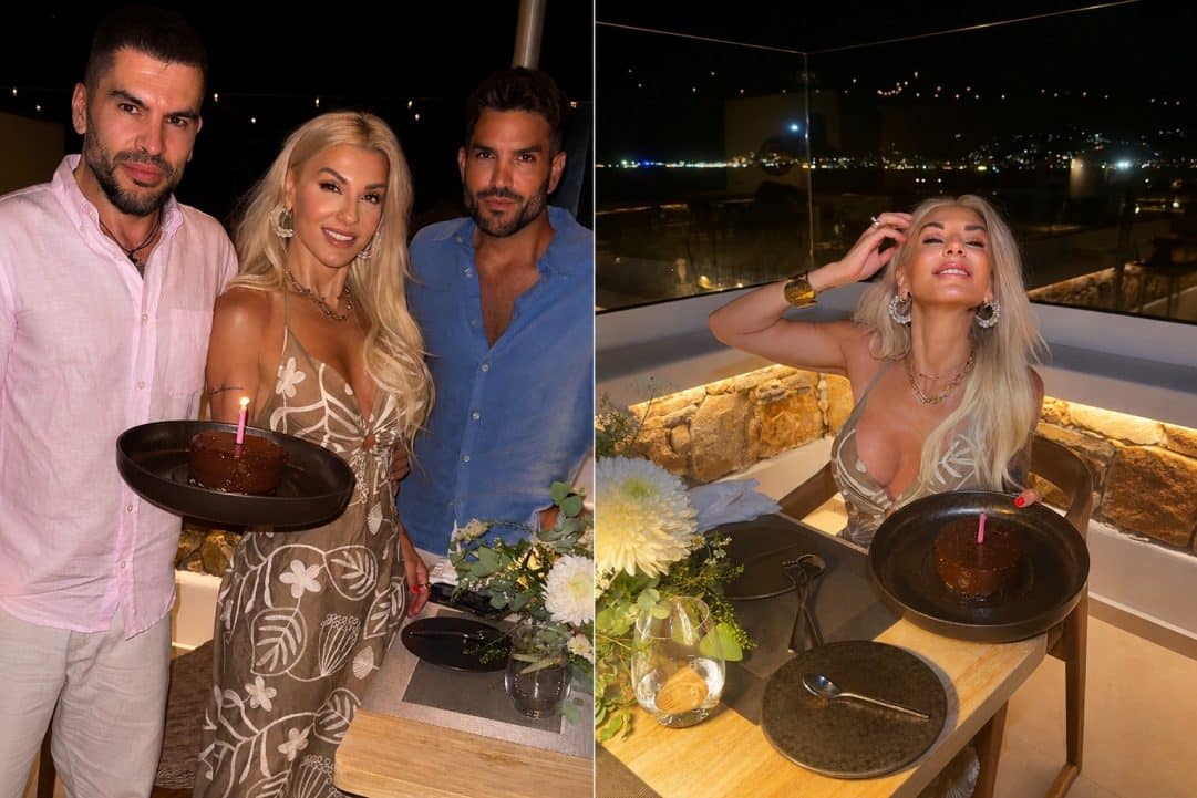 Ρομαντική απόδραση στη Νάξο για τον Μάκη Καπάτο και την Εύα Λεούση: Γιόρτασαν τα γενέθλιά της με φόντο το Αιγαίο