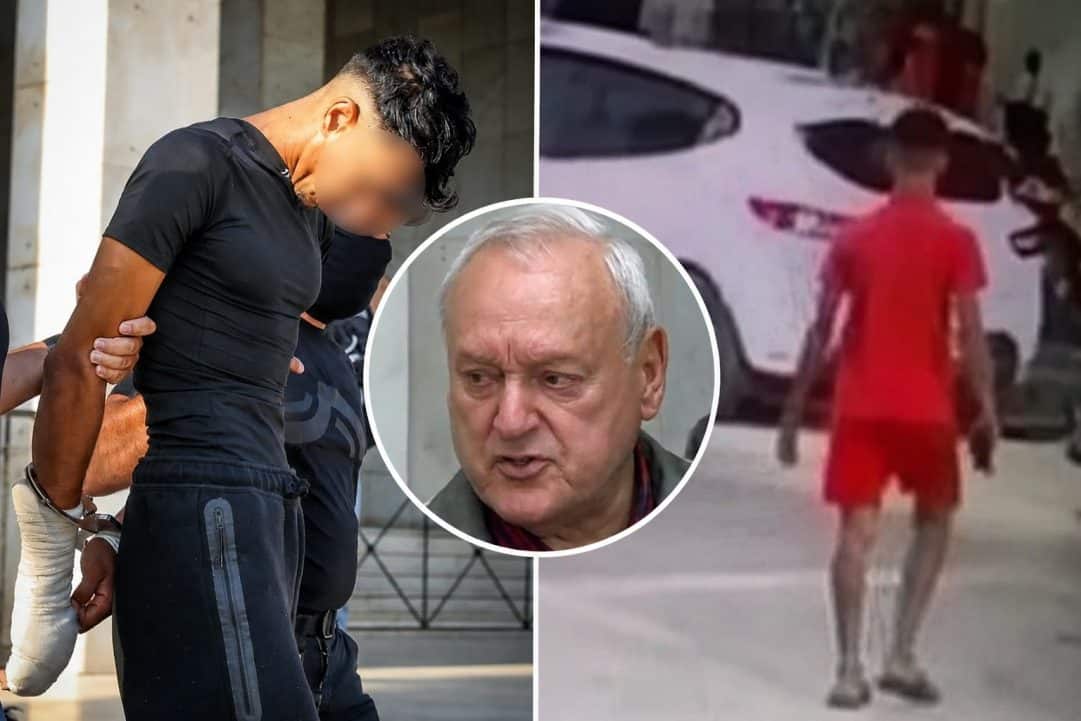 Σταύρος Γεωργίου: Το βίντεο της οργής – Ο 28χρονος φεύγει ατάραχος λίγα λεπτά μετά το άγριο φονικό με το λάπτοπ στο χέρι