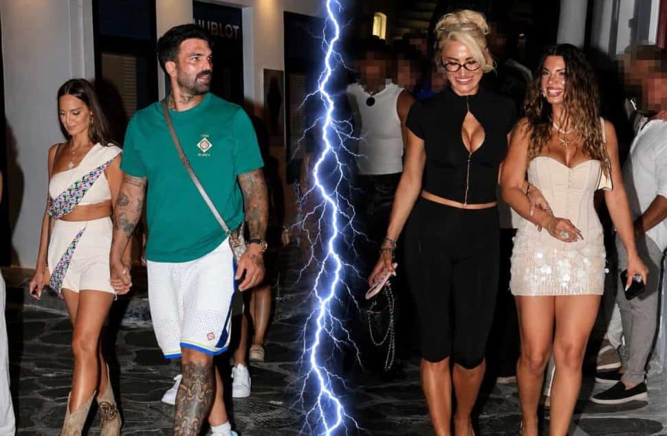 Απίστευτο σκηνικό! Στη Μύκονο Αλεξάνδρου-Ελληνίδου-Τούνη: Παραλίγο μαλλί με μαλλί στα Ματογιάννια (Φωτογραφίες-Ντοκουμέντο)
