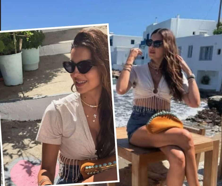 Σταματίνα Τσιμτσιλή: Ο Σοφός στην Αθήνα εκείνη στην Πάρο-Οι πρώτες εικόνες από τις χλιδάτες διακοπές της