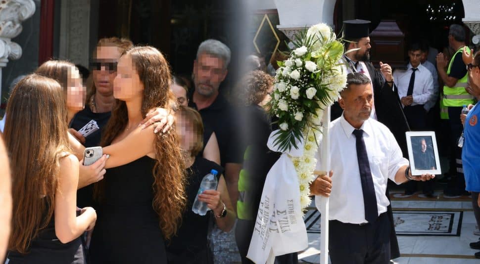 Κηδεία Κόκοτα: Με αναφιλητά η κόρη του Ριάνα – Σε ποιανού την αγκαλιά έπεσε μόλις βγήκε από την εκκλησία; (Φωτογραφίες)