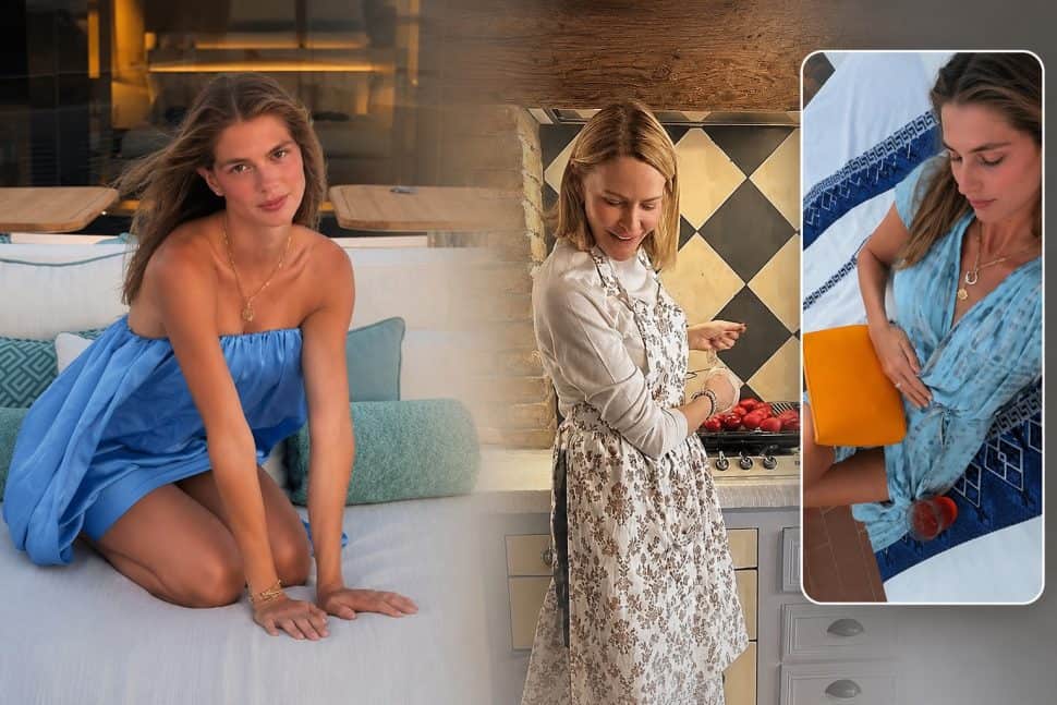 Αμαλία Κωστοπούλου: Γρίπη ή εγκυμοσύνη; Αντί για βουτιές στην Πάτμο καθηλωμένη στον καναπέ-Δίπλα της η Τζένη