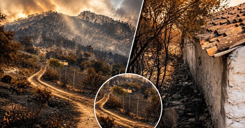 Θαύμα στη φωτιά στο Πόρτο Γερμενό: Όλα έγιναν στάχτη, εκτός από το εκκλησάκι του Αρχάγγελου-Μιχαήλ (βίντεο)