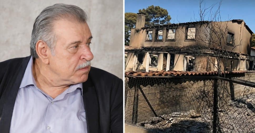 Αποκάλυψη! Τάσος Χαλκιάς: Τρέμουν για την υγεία του μετά το σοκ της φωτιάς-Φοβούνται ότι δεν θ’ αντέξει η καρδιά του