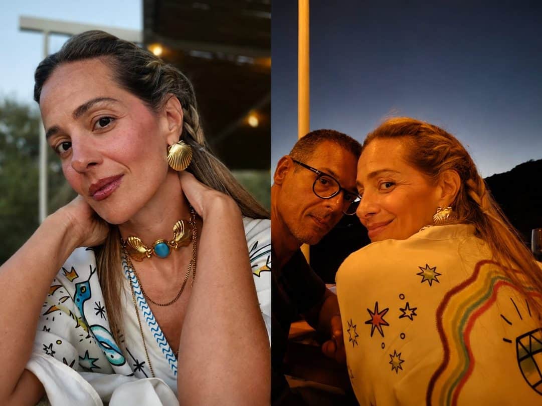 Νατάσσα Μποφίλιου: Στιγμές έρωτα με τον σύζυγό της στη Φολέγανδρο