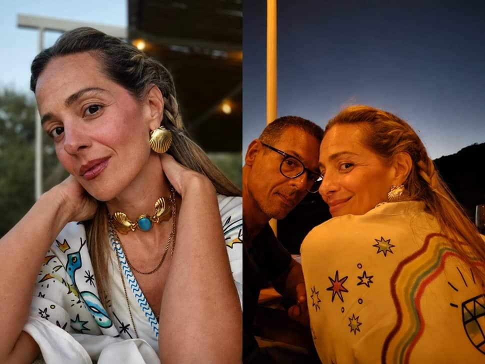 Νατάσσα Μποφίλιου: Στιγμές έρωτα με τον σύζυγό της στη Φολέγανδρο