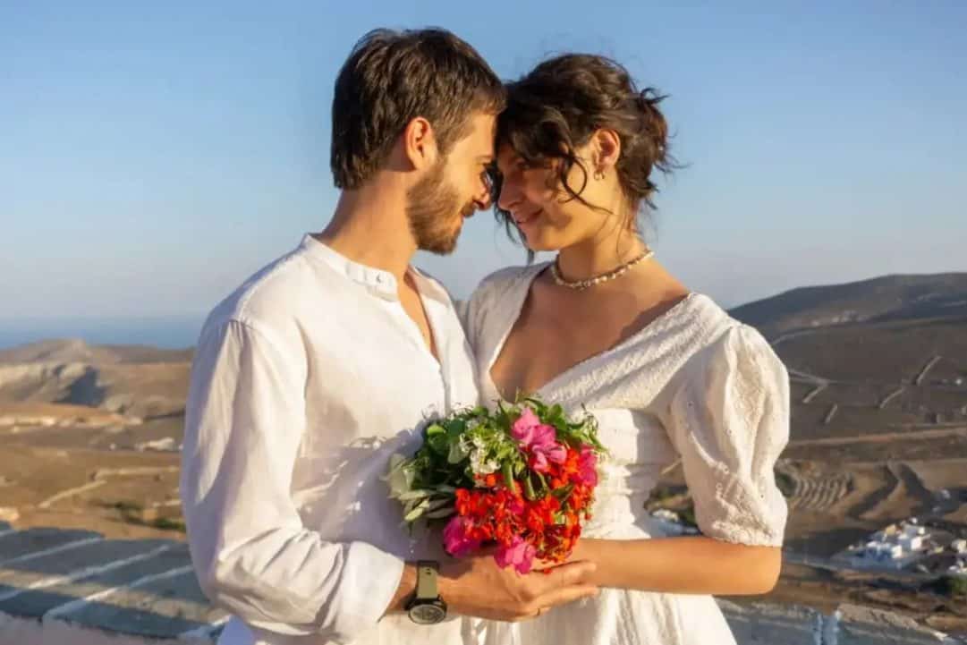 Δανάη Παππά: Νύφη στη Φολέγανδρο – Οι πρώτες εικόνες