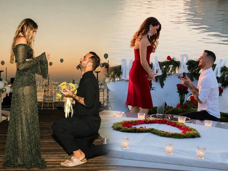 «Βρείτε τις διαφορές» – Viral η πρόταση γάμου του Σοϊλέδη στην Μαριλίνα – Στο Χ θυμήθηκαν την Αντωνά