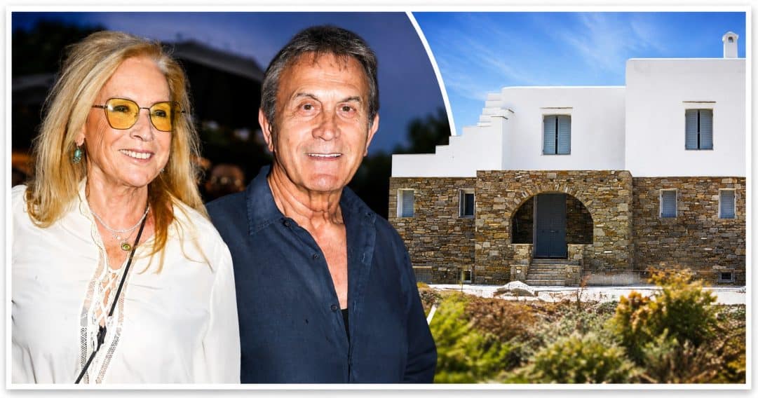 Επενδύσεις εκατομμυρίων για Γιώργο και Άννα Νταλάρα: Μετά τις βίλες στην Αντίπαρο χτίσανε και παλάτι στη Σύρο (φωτογραφίες)