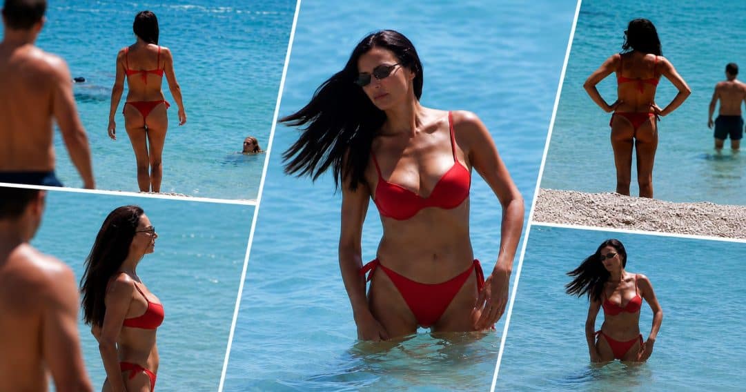 Εύη Βατίδου: Εντυπωσιακή με καυτό μπικίνι στη Μύκονο-Μυστήριο με τον άντρα που την συνοδεύει
