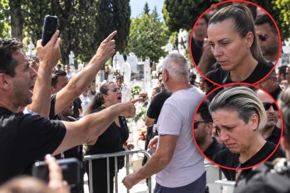 Μαζωνάκης: Νέο υλικό που δεν έδειξαν οι κάμερες! Τι φώναζαν στις αδελφές του-Απίστευτη ένταση στην κηδεία του