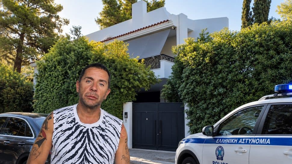 Συμβαίνει τώρα! Στο σπίτι του Μαζωνάκη η αστυνομία! Τα λουλούδια των γειτόνων στην πόρτα του-Τι ψάχνουν οι αρχές;