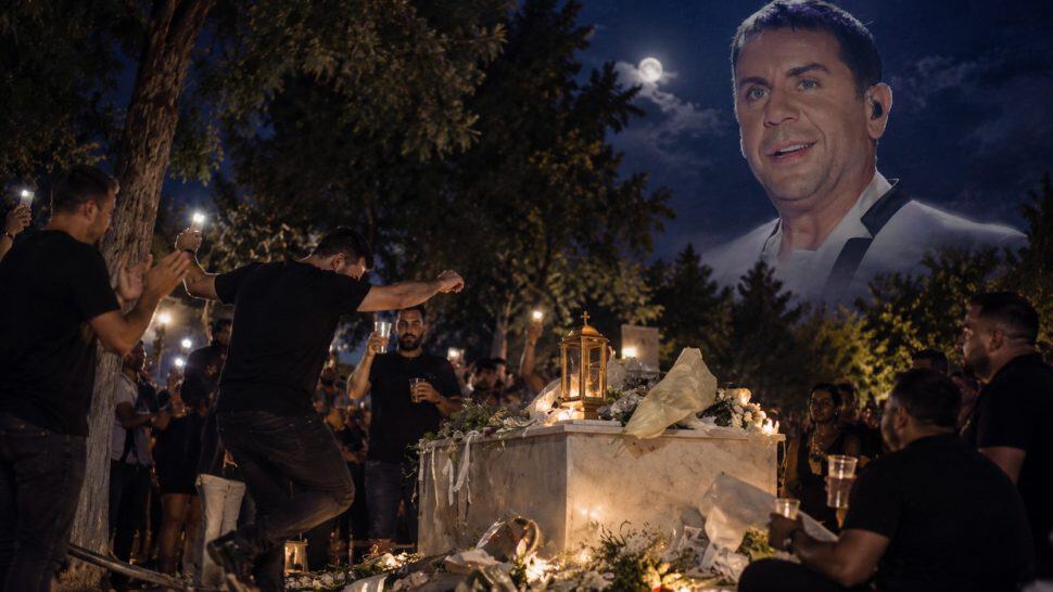 Ανατριχιαστικό! Τι έγινε χθες στα ξημερώματα πάνω από το μνήμα του Μαζωνάκη – Δεν πίστευαν στα μάτια τους οι γείτονες του νεκροταφείου