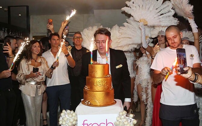 Γιάννης Καζανίδης: Λαμπερό Birthday Party στο SolLuna, στην καρδιά της Αθήνας