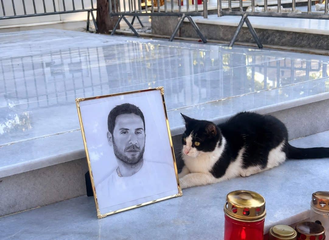 Συνεχίζεται το μυστήριο στον τάφο του Μαζωνάκη: Πέντε μερόνυχτα δίπλα στη φωτογραφία του ο μικρός Μάιλο-Η γάτα που δεν φεύγει από τον «πλευρό» του