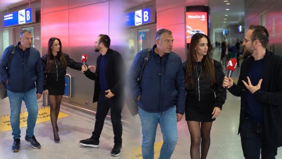 Μαρία Αντωνά: Με καυτό μίνι και δωδεκάποντο στο αεροδρόμιο! Τι απαντά για τη δημόσια συγγνώμη της Κουτσελίνη – Δίπλα της ο Λιάγκας (Βίντεο)