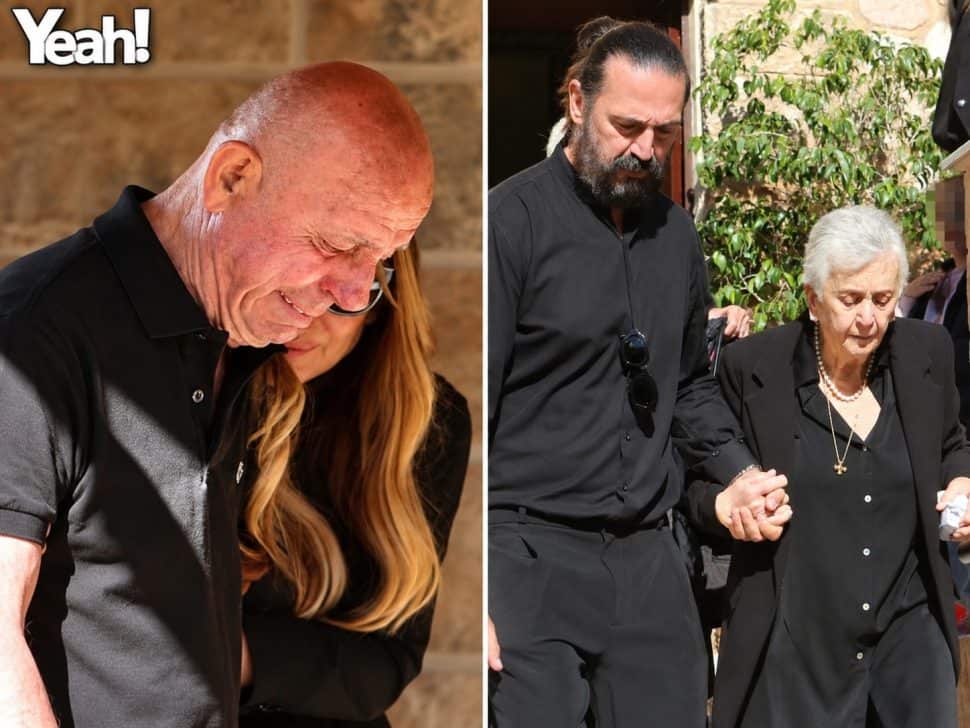 Μνημόσυνο Μαζωνάκη: Ο Μακρυνιώτης χέρι χέρι με την πεθερά του – Ξέσπασε σε κλάματα ο Μανώλης Μαζωνάκης